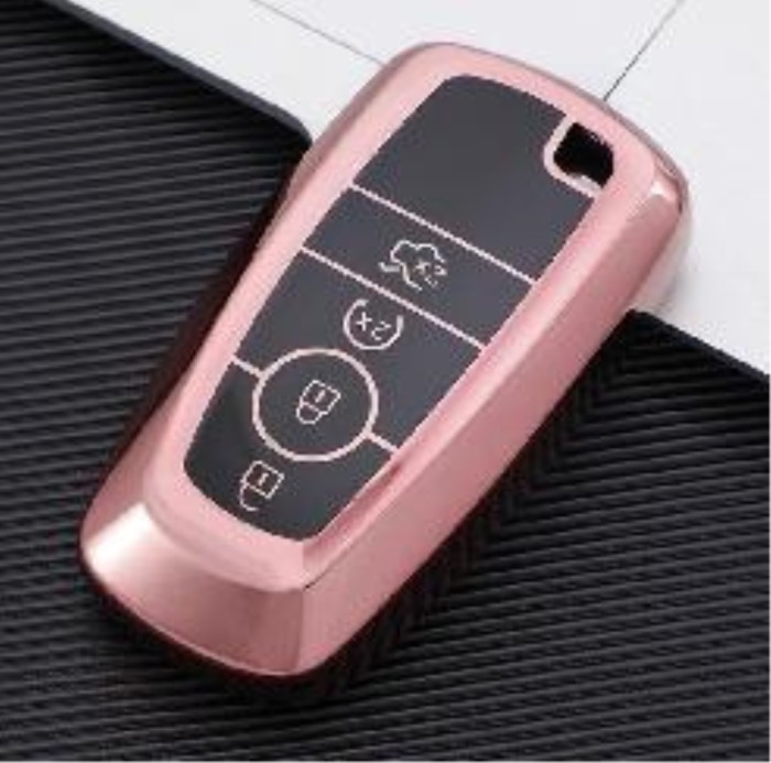 For Ford 4 button TPU protective key case , please choose the color