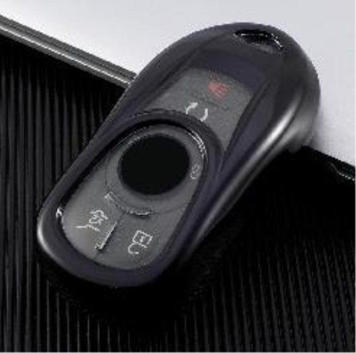 For Buick Chevrolet TPU protective key case  black or red color, please choose