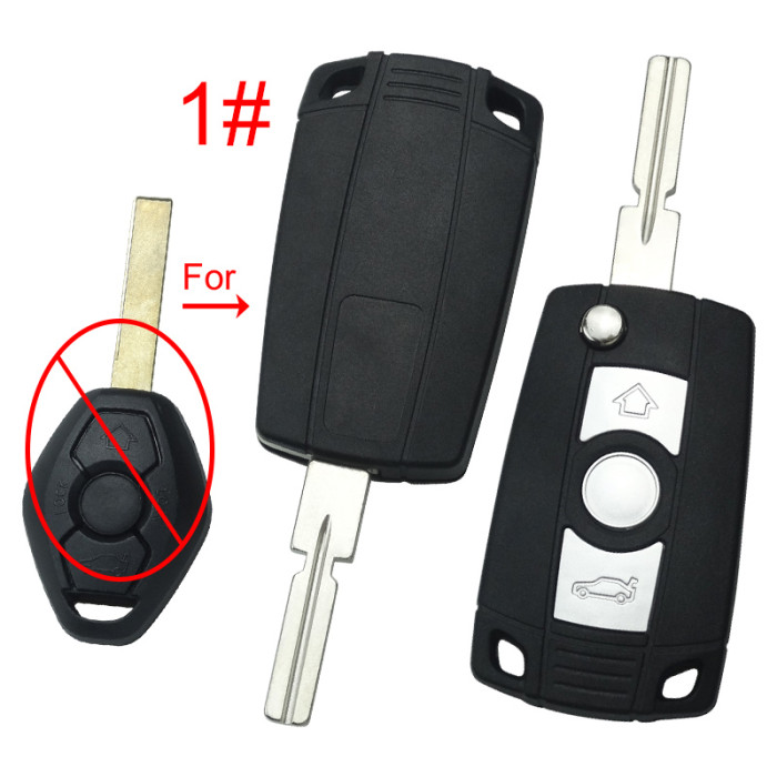 For BMW 3button remote blank , pls choose the blade