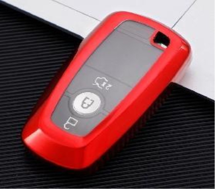 For Ford TPU protective key case  black or red color, please choose