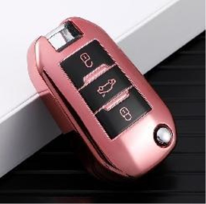 For Citroen 3 button TPU protective key case ,please choose the color