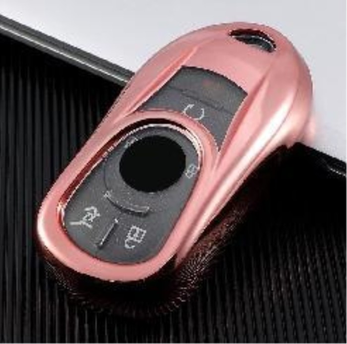 For Buick Chevrolet TPU protective key case  black or red color, please choose