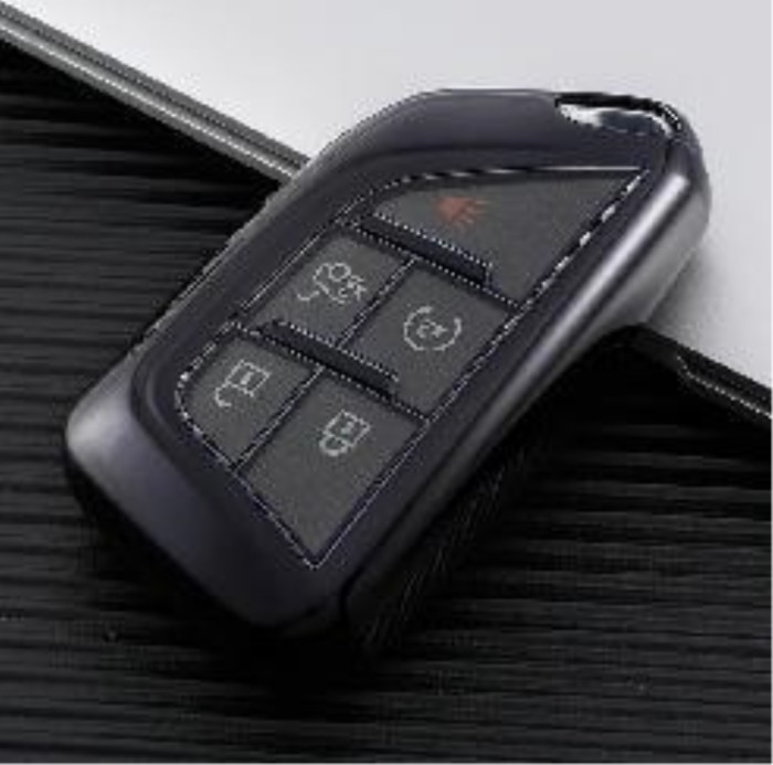 For Cadillac XT5 XT4/XTS/XT6/CT6/ATS-L 5button TPU protective key case , please choose the color