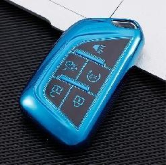 For Cadillac XT5 XT4/XTS/XT6/CT6/ATS-L 5button TPU protective key case , please choose the color