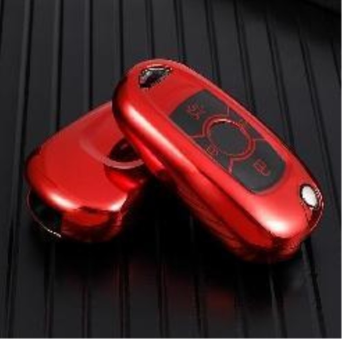 For Buick Chevrolet 4 button TPU protective key case, please choose  the color