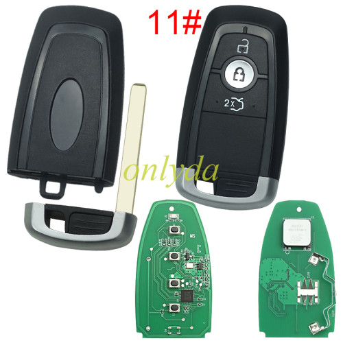 For keyless 3 button remote key with 434mhz with ID49 chip A2C93142100 HSCT-15K601-DC