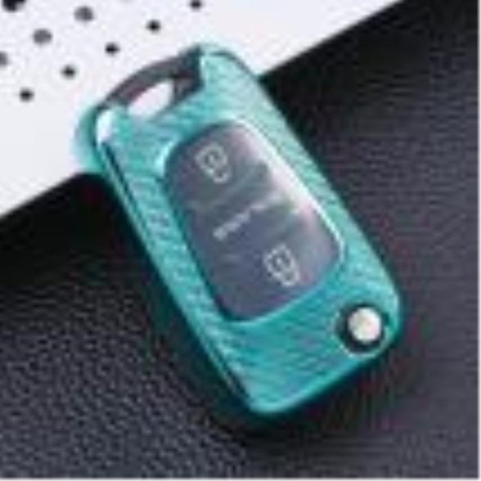 For Hyundai K2 K5 3 button  TPU protective key case, Transparent button, please choose the color