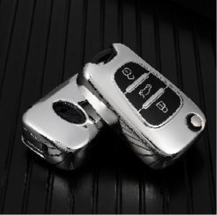 For Hyundai ix35 3 button  TPU protective key case,please choose the color