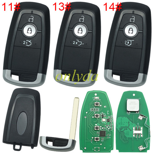 For keyless 3 button remote key with 434mhz with ID49 chip A2C93142100 HSCT-15K601-DC