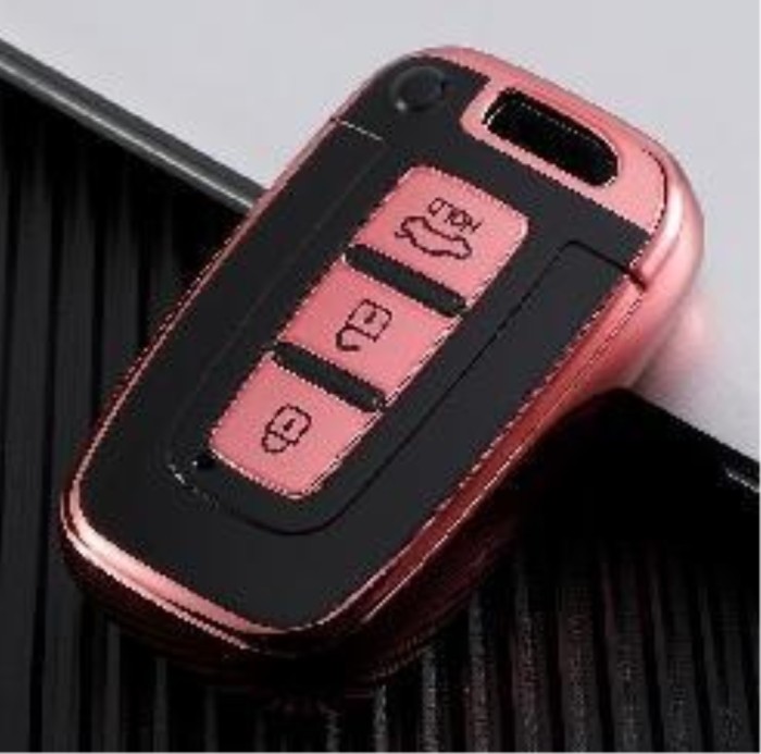 For Hyundai 3 button  TPU protective key case,please choose the color