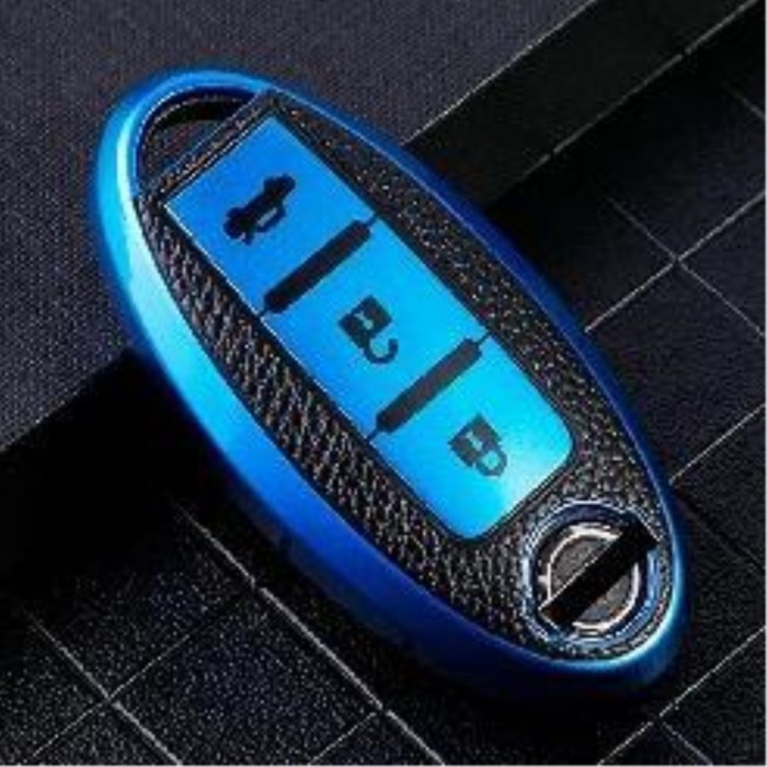 For Nissan 3 button TPU protective key case please choose the color