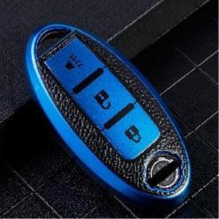 For Nissan 3 button TPU protective key case please choose the color