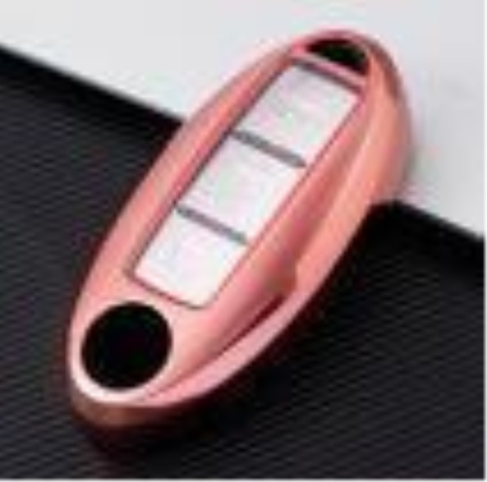 For Nissan TPU protective key case  black or red color, please choose
