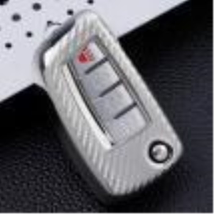 For Nissan 3 button transparent button  TPU protective key case please choose the color