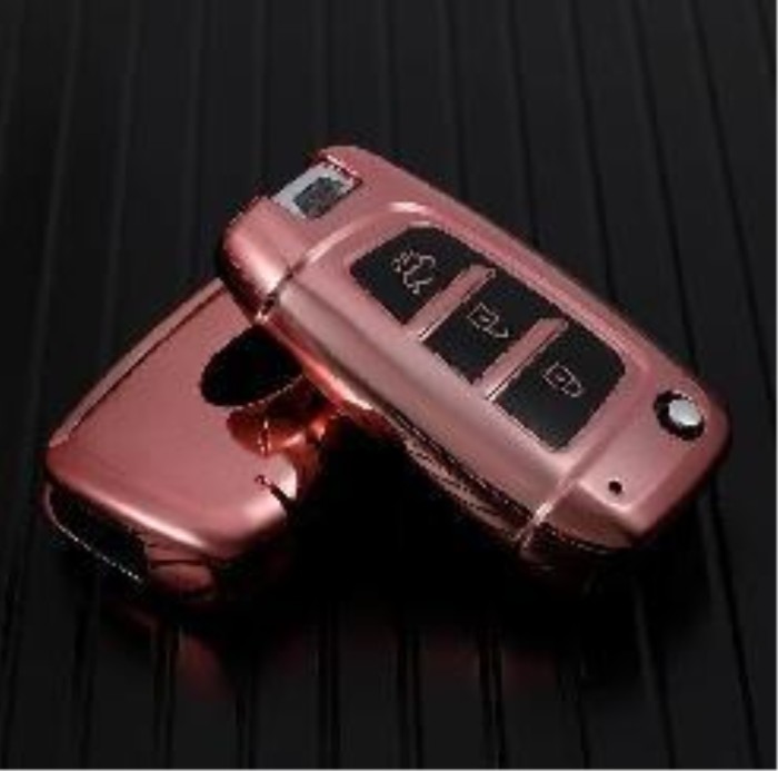 For 2020 Hyundai Elantra 3 button  TPU protective key case,please choose the color