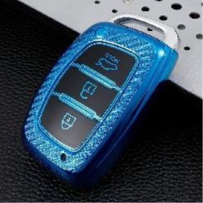For Hyundai IX35 3 button  TPU protective key case,please choose the color