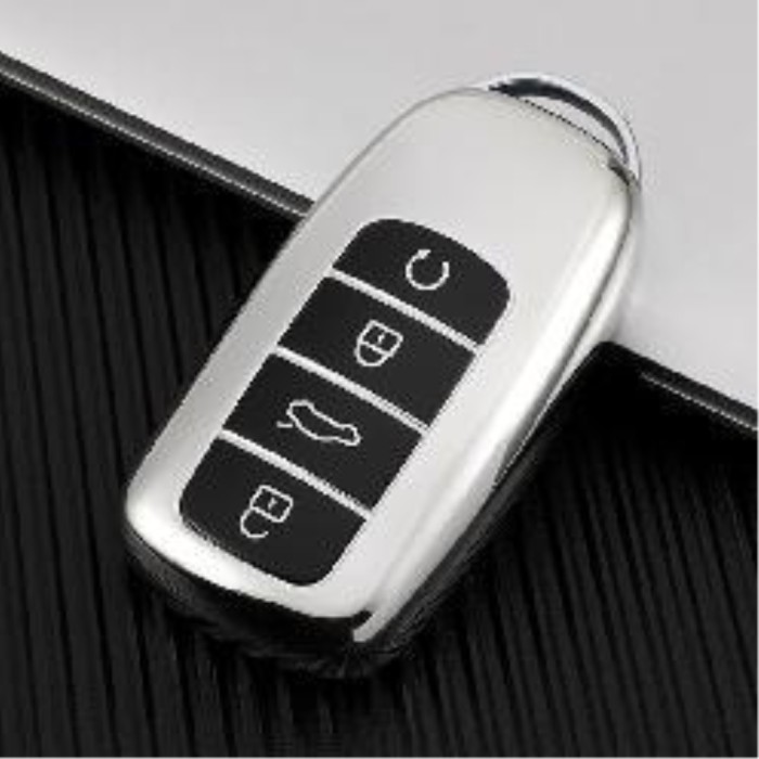 For Chery  4 button  TPU protective key case, please choose  the color