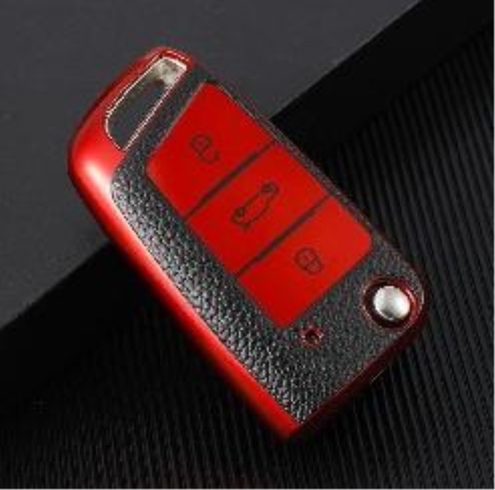 For VW 3 button TPU protective key case please choose the color