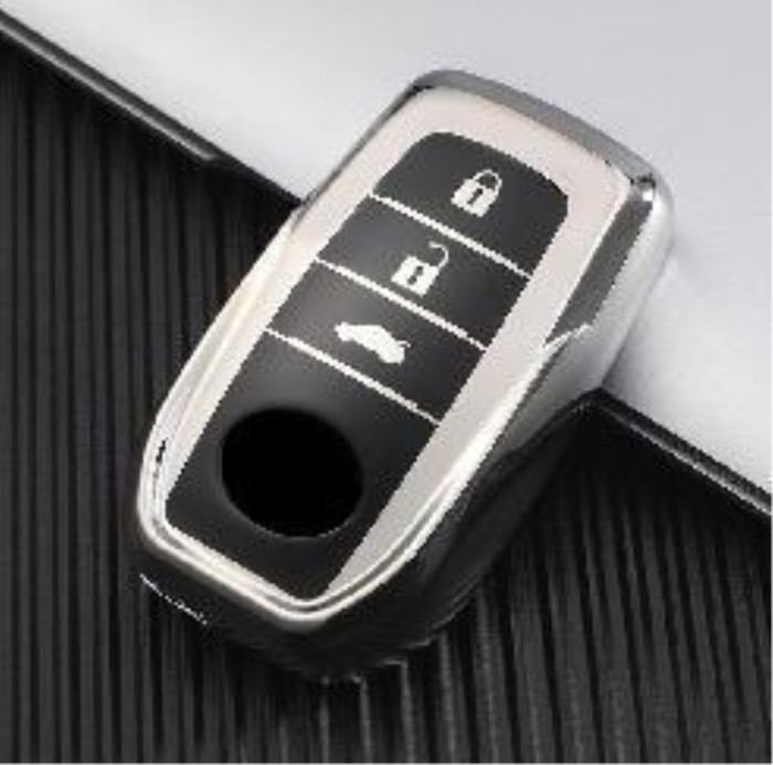 For Toyota 3 button TPU protective key case please choose the color
