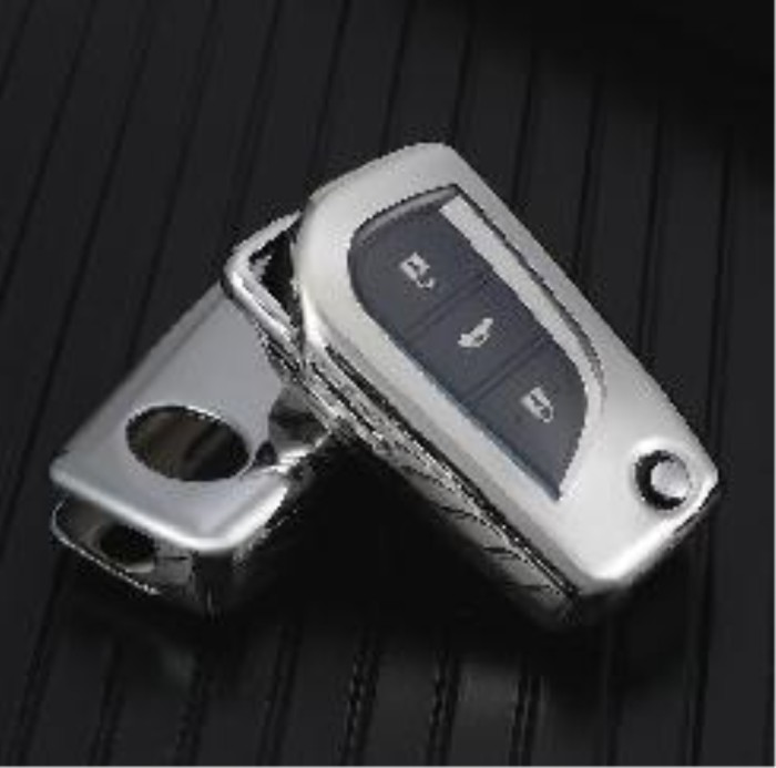 For Toyota TPU protective key case  black or red color, please choose