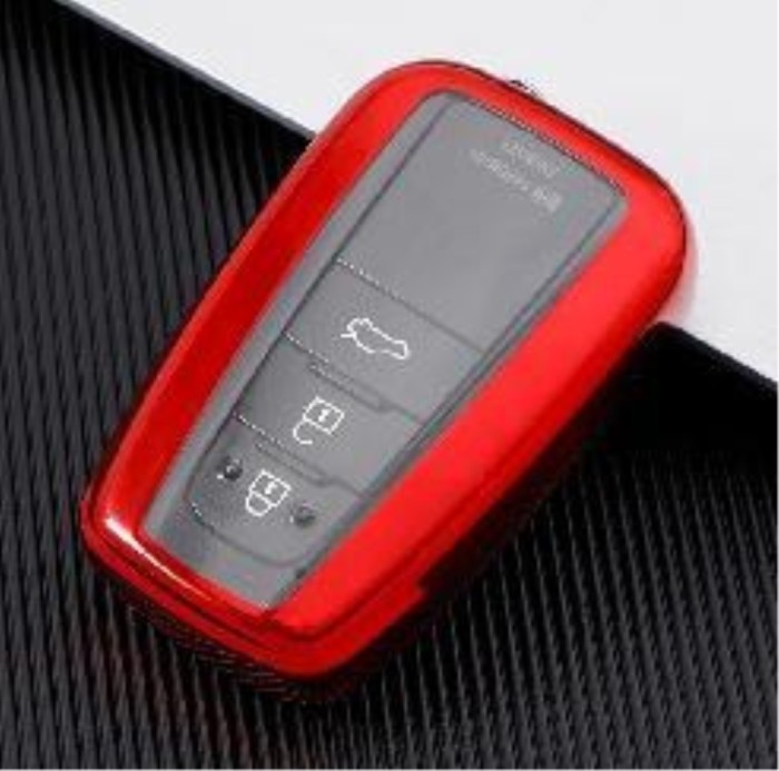 For Toyota TPU protective key case please choose the color