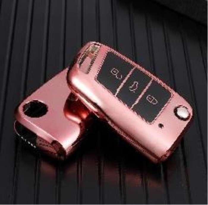 For VW 3 button TPU protective key case please choose the color