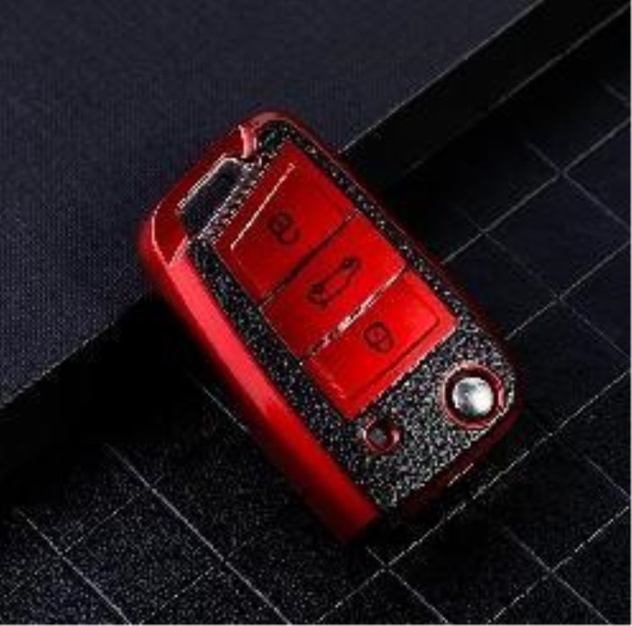 For VW 3 button TPU protective key case please choose the color