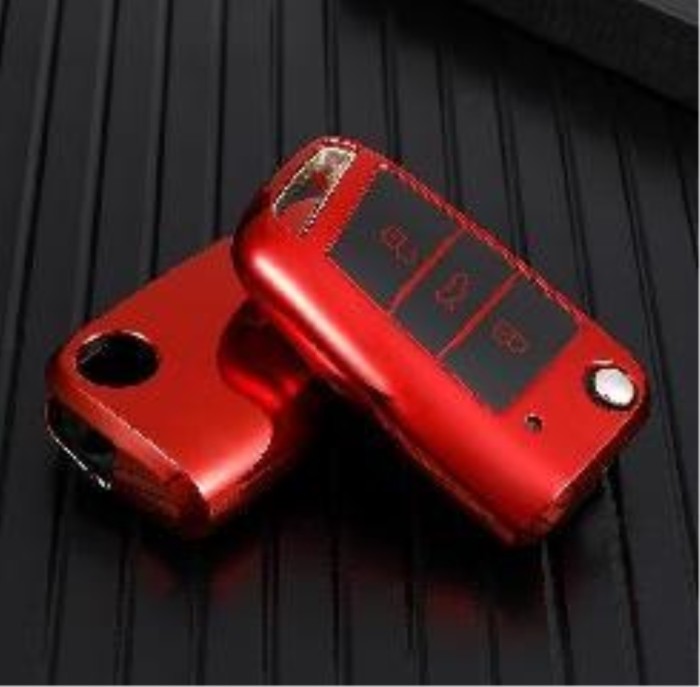 For VW 3 button TPU protective key case please choose the color