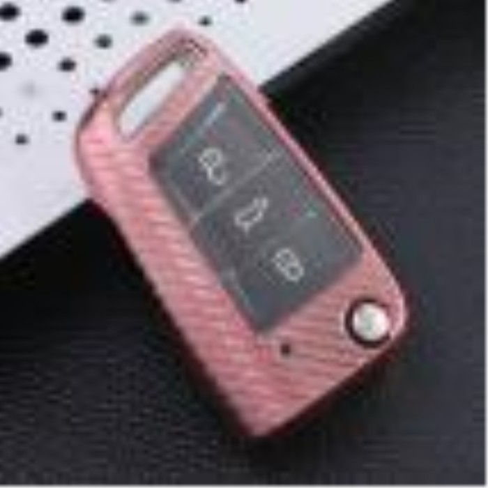 For VW  TPU protective key case, transparent button,  please choose the color