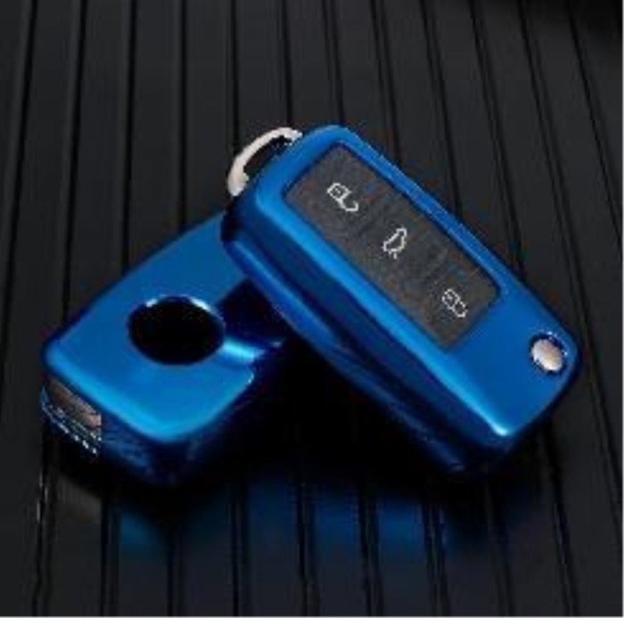 For VW TPU protective key case  black or red color, please choose
