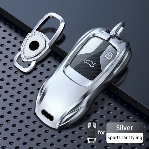 Copy for audi tpu and key ring and screwdriver, silver and gray  you can choose