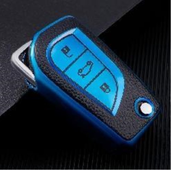 For Toyota 3 button TPU protective key case please choose the color
