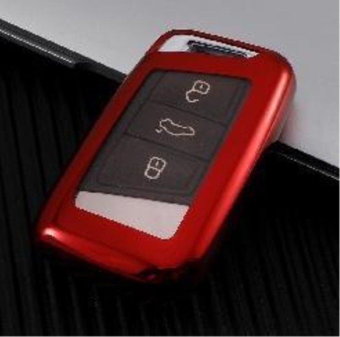 For New Magotan New Passat TPU protective key case black or red color, please choose the color