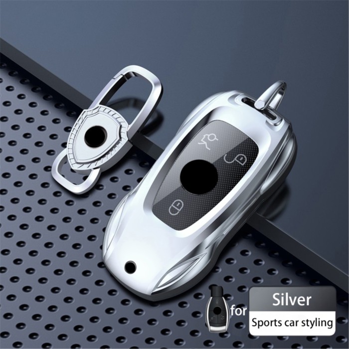 Copy for mercedes benz tpu and key ring and screwdriver, silver and gray  you can choose