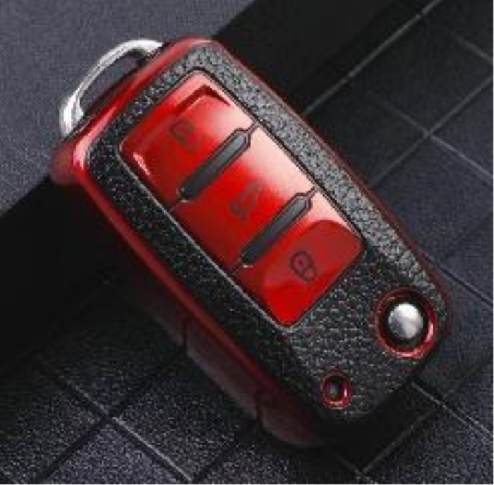 For VW 3 button TPU protective key case please choose the color