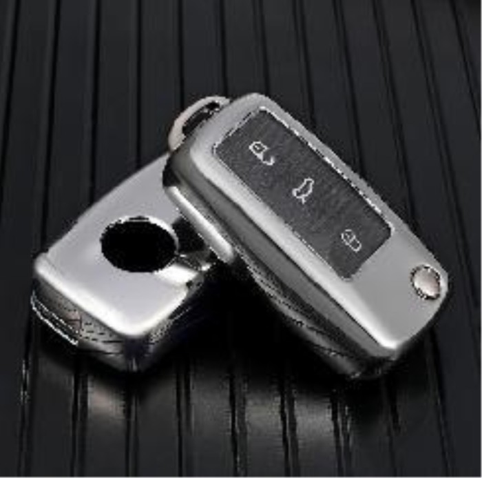 For VW TPU protective key case  black or red color, please choose
