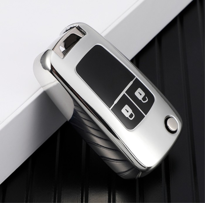 For Chevrolet 2 button  TPU protective key case, please choose  the color