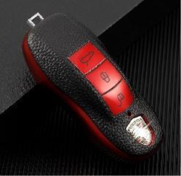 For Porsche 3 button TPU protective key case please choose the color