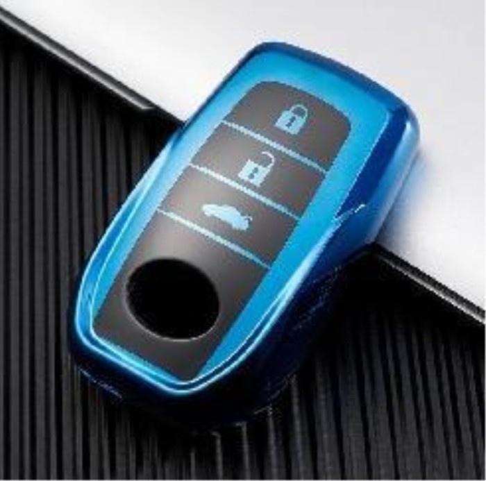 For Toyota 3 button TPU protective key case please choose the color