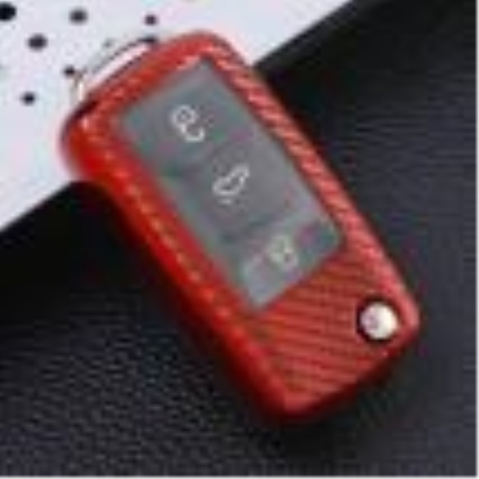 For VW 3 transparent button TPU protective key case please choose the color