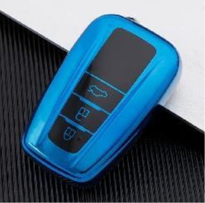 For Toyota 3 button TPU protective key case please choose the color