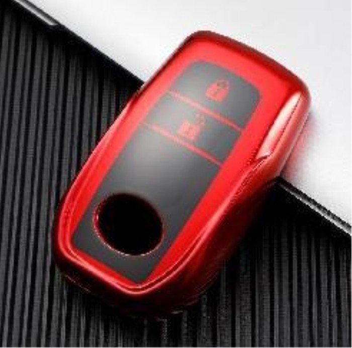 For Toyota 2 button TPU protective key case please choose the color