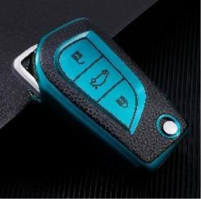 For Toyota 3 button TPU protective key case please choose the color