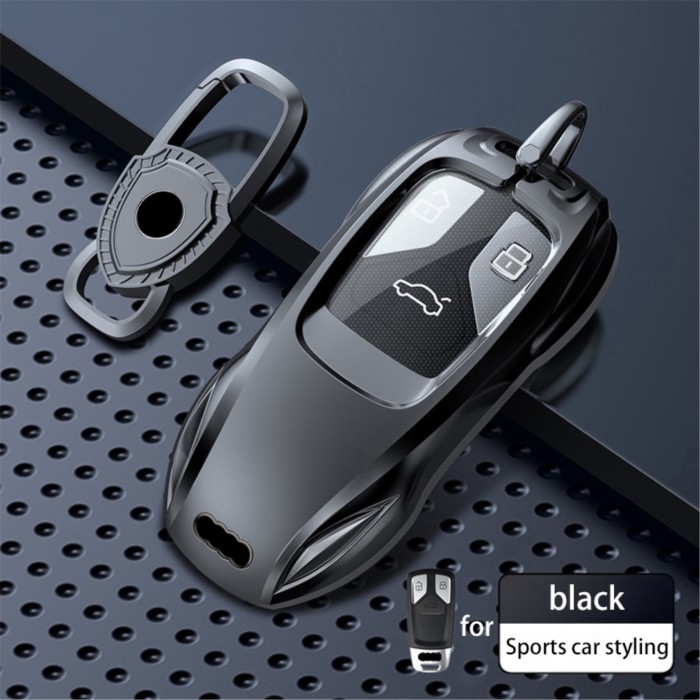 Copy for audi tpu and key ring and screwdriver, silver and gray  you can choose