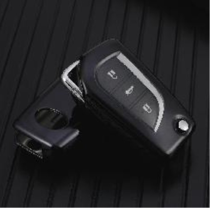 For Toyota TPU protective key case  black or red color, please choose