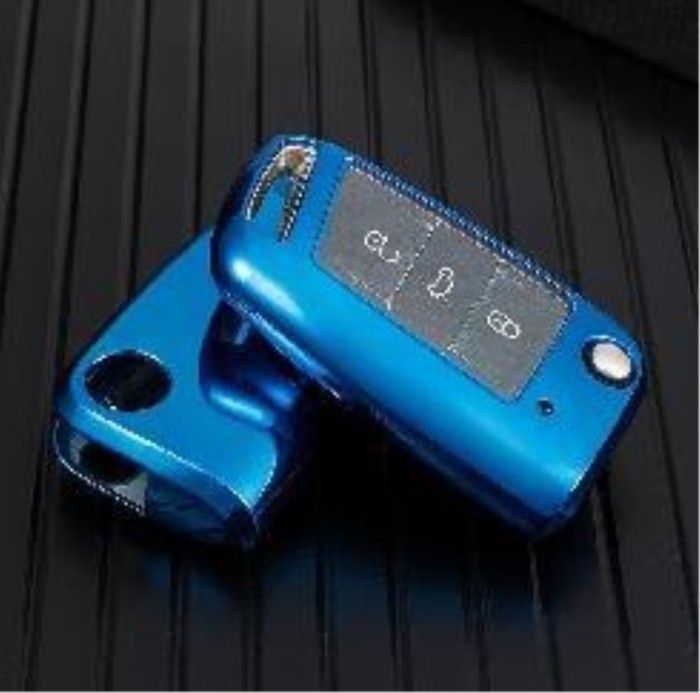 For Passat  TPU protective key case black or red color, please choose