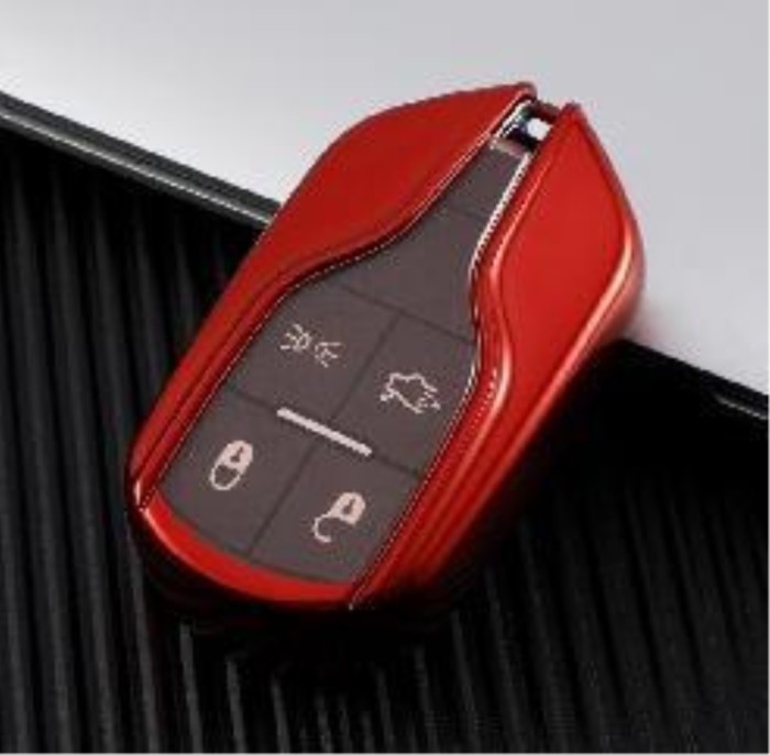 For Maserati TPU protective key case, please choose  the color