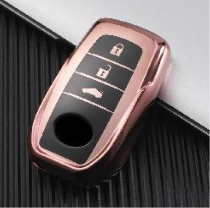 For Toyota 3 button TPU protective key case please choose the color
