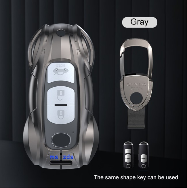 for mazda tpu and key ring and screwdriver, silver and gray  you can choose