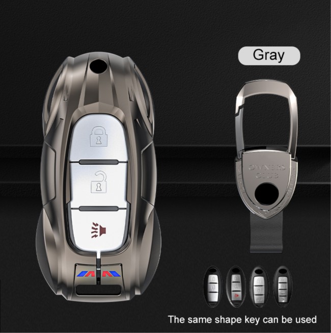 for Infiniti tpu and key ring and screwdriver, silver and gray you can choose